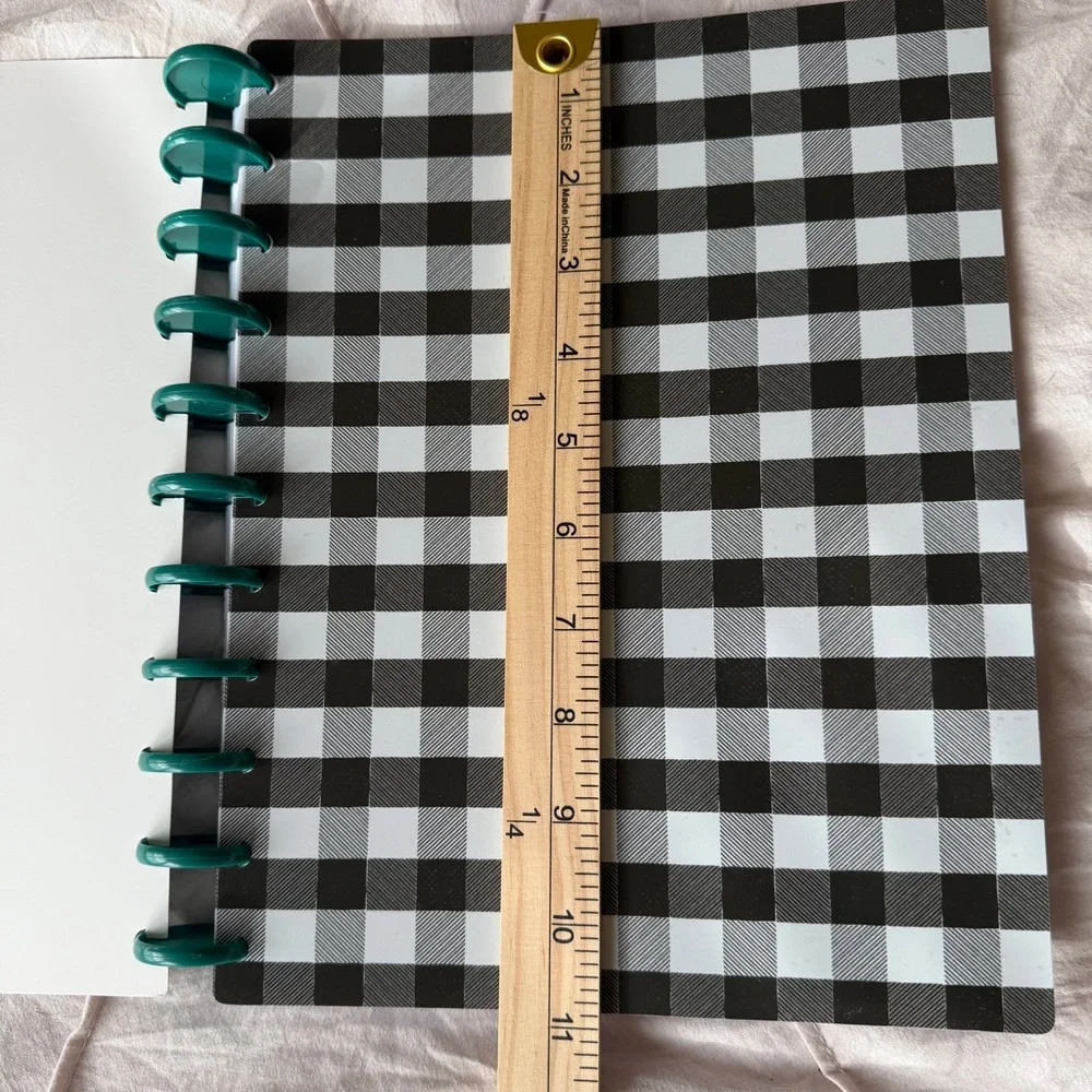 Day-to-Day Disc Journal by Maggie Holmes Black and White Checkered